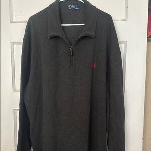 Polo by Ralph Lauren Black Zip Up Sweater